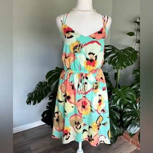 🛍️Be Bop floral sundress with sleeveless Size medium